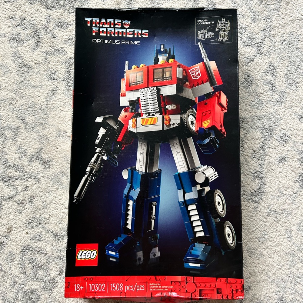 LEGO Transformers Optimus Prime - Red and Blue